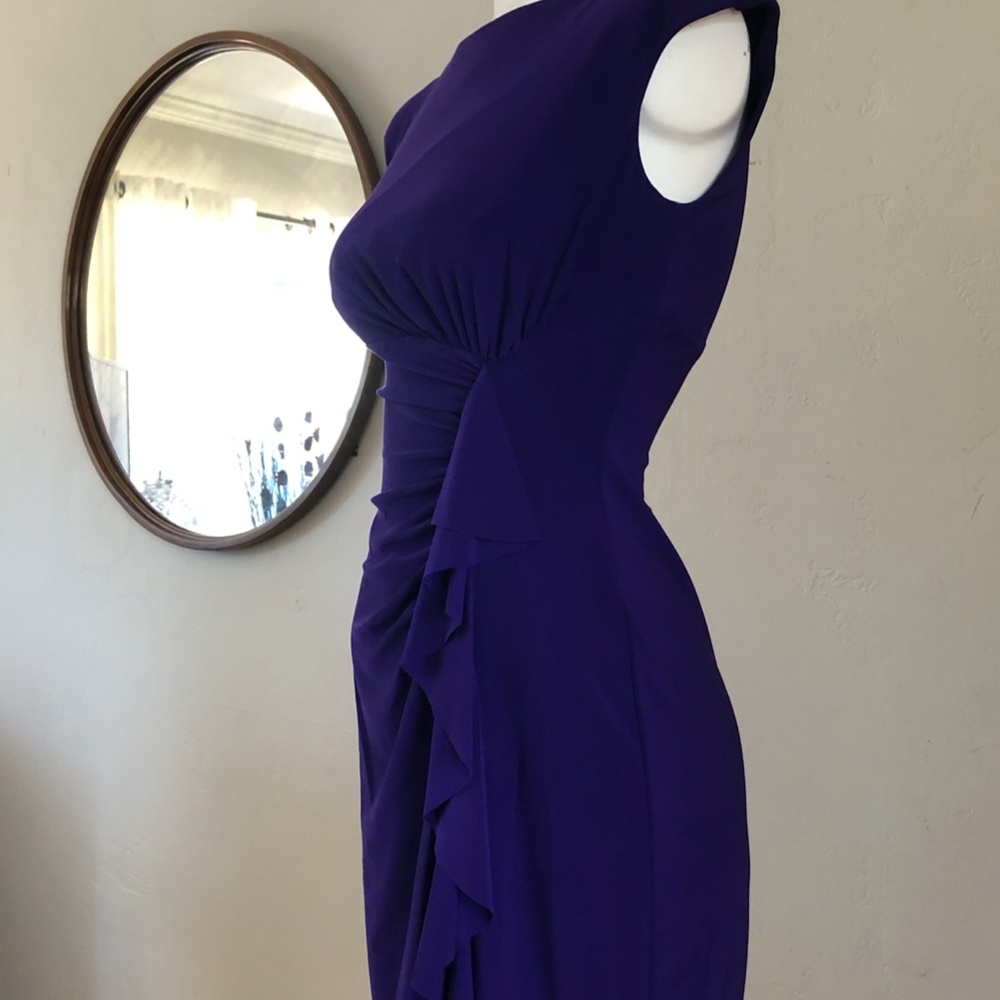 American Living Purle Faux Wrap Dress